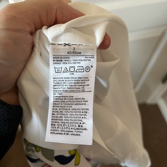 NWT FLORAL V NECK SHEATH DRESS FROM BR - Picture 4 of 4